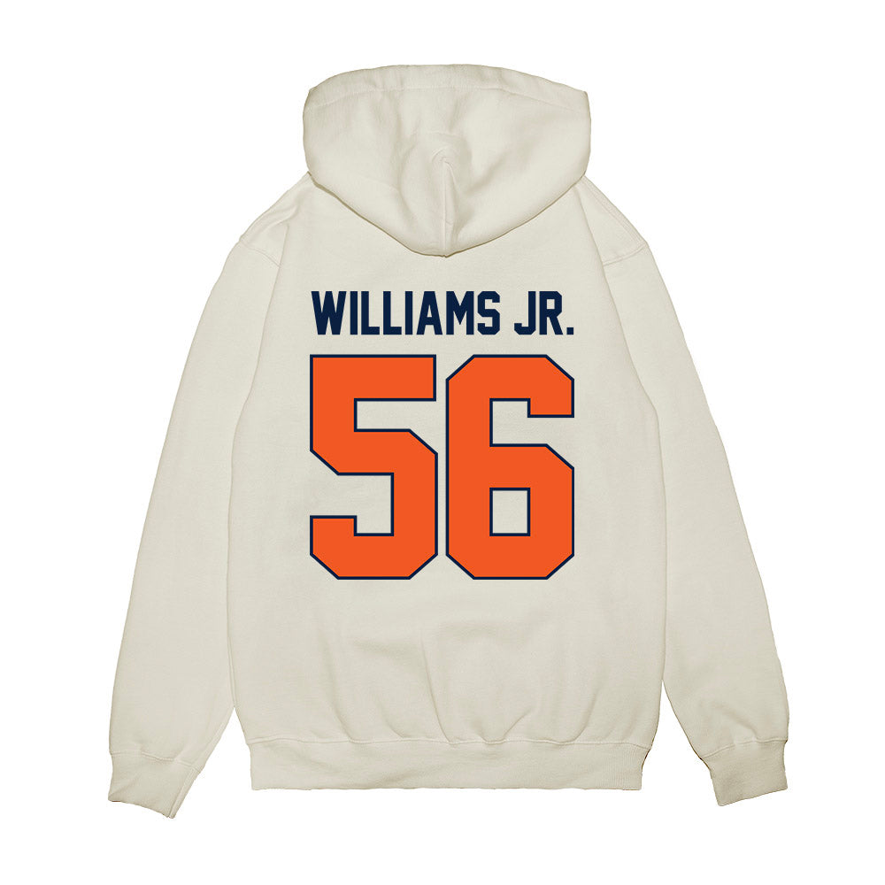 UTEP - NCAA Football : Brian Williams Jr. - Vintage Miners Premium Hooded Sweatshirt-1