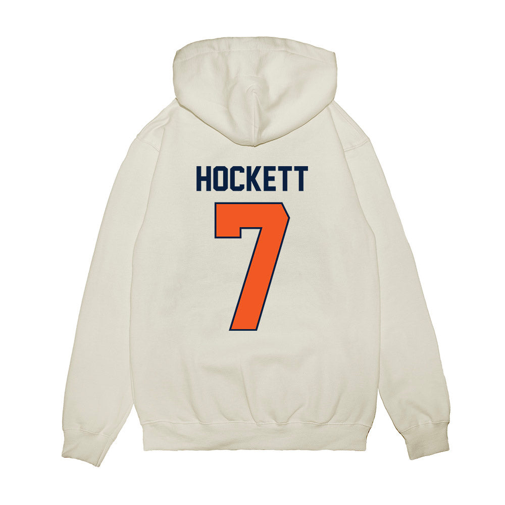 UTEP - NCAA Football : Tylen Hockett - Vintage Miners Premium Hooded Sweatshirt-1