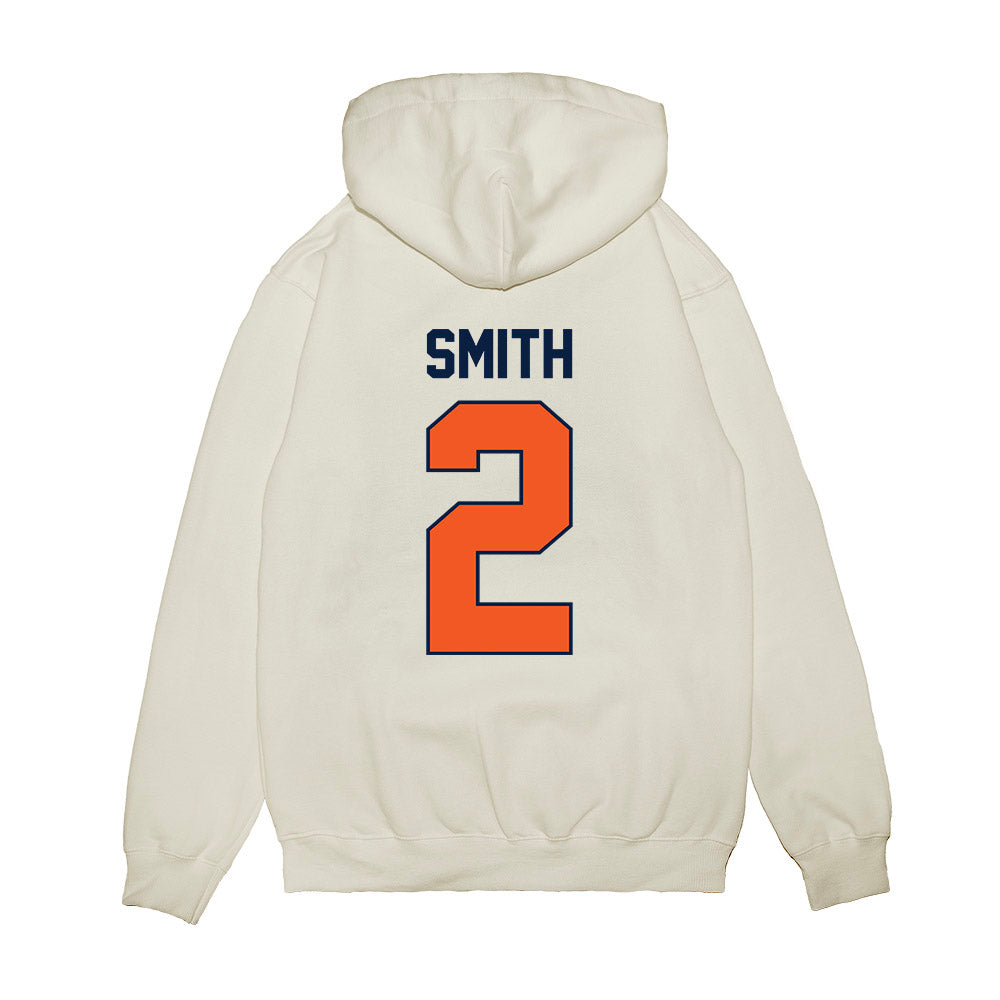 UTEP - NCAA Football : Xavier Smith - Vintage Miners Premium Hooded Sweatshirt-1