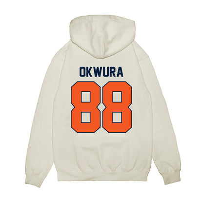 UTEP - NCAA Football : Benny Okwura - Vintage Miners Premium Hooded Sweatshirt-1