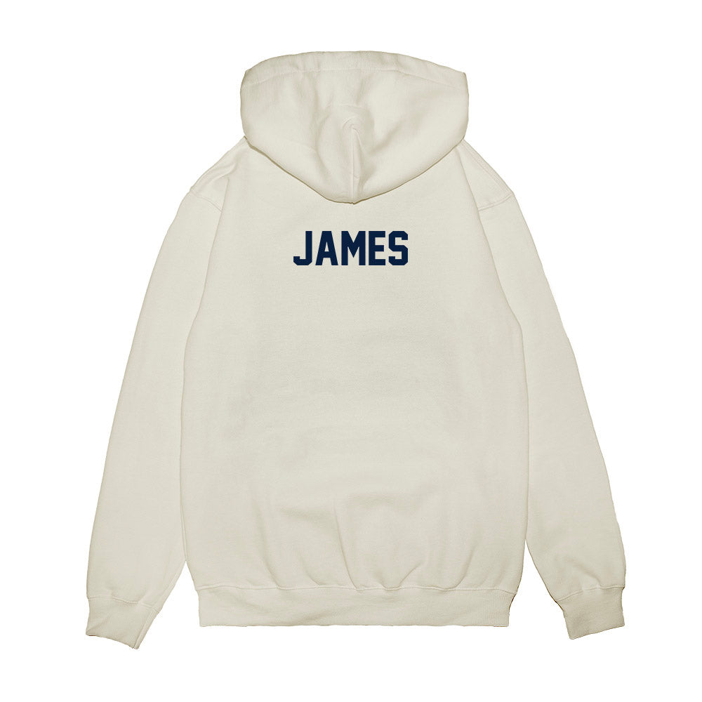 UTEP - NCAA Football : Caynan James - Vintage Miners Premium Hooded Sweatshirt-1