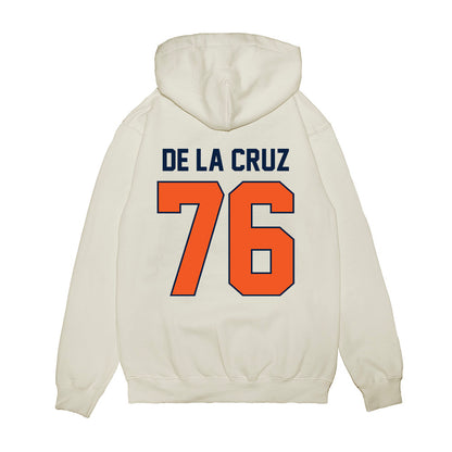 UTEP - NCAA Football : Diego De La Cruz - Vintage Miners Premium Hooded Sweatshirt-1