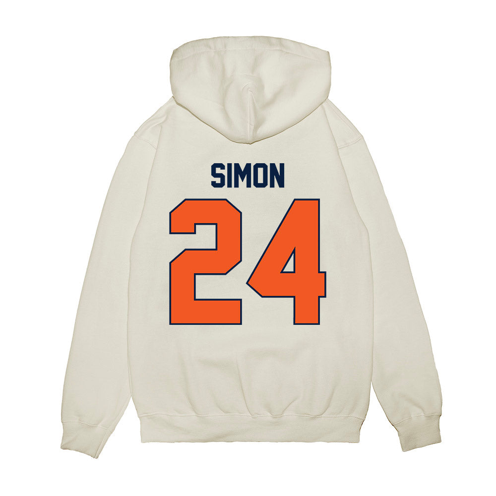 UTEP - NCAA Football : CJ Simon - Vintage Miners Premium Hooded Sweatshirt-1