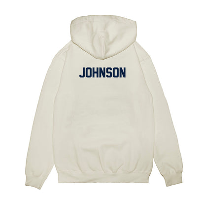 UTEP - NCAA Football : Grayson Johnson - Vintage Miners Premium Hooded Sweatshirt-1