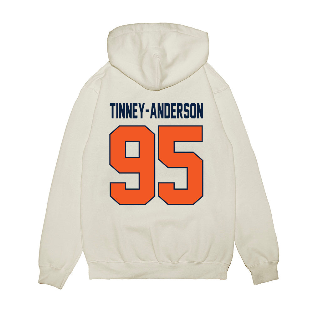 UTEP - NCAA Football : DAdrian Tinney-Anderson - Vintage Miners Premium Hooded Sweatshirt-1