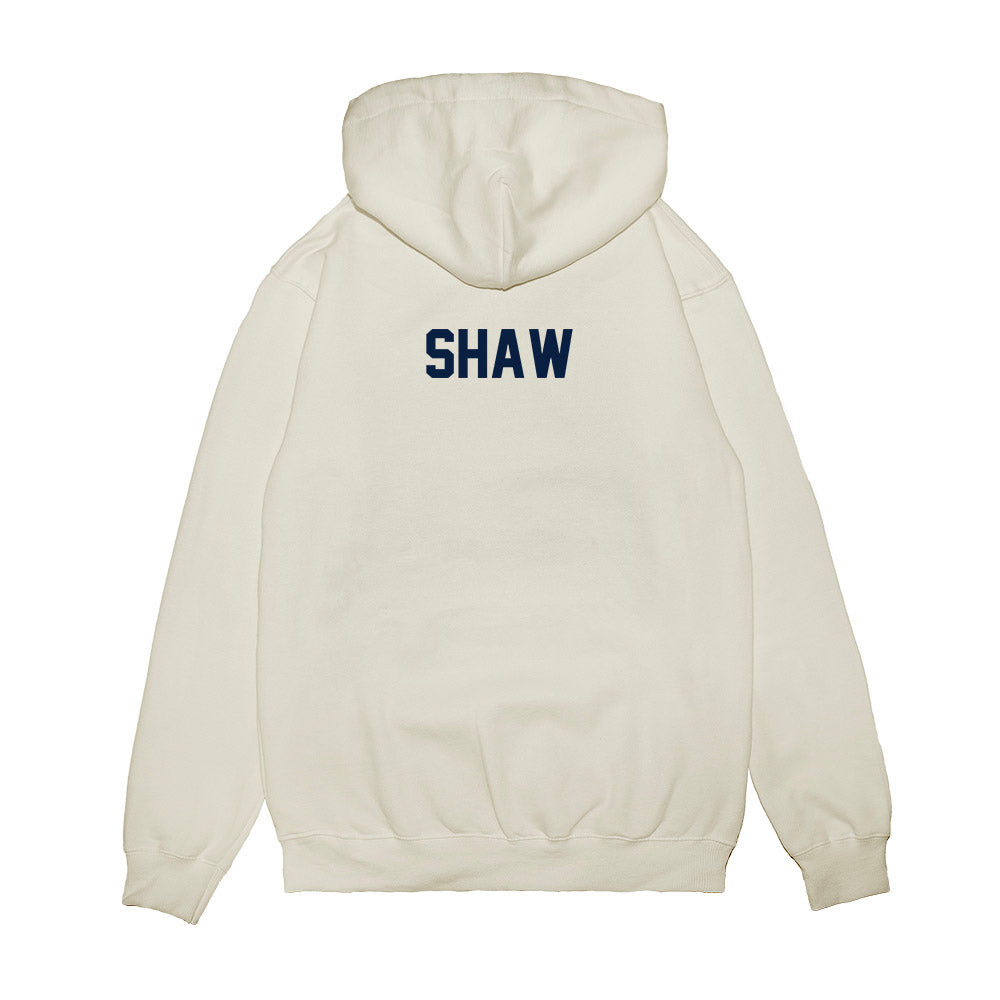 UTEP - NCAA Football : Joshua Shaw - Vintage Miners Premium Hooded Sweatshirt-1