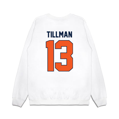 UTEP - NCAA Football : TJ Tillman - Vintage Miners Premium Crewneck Sweatshirt-1