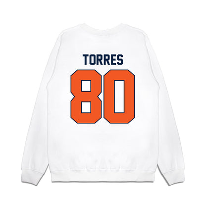 UTEP - NCAA Football : Marcus Torres - Vintage Miners Premium Crewneck Sweatshirt-1