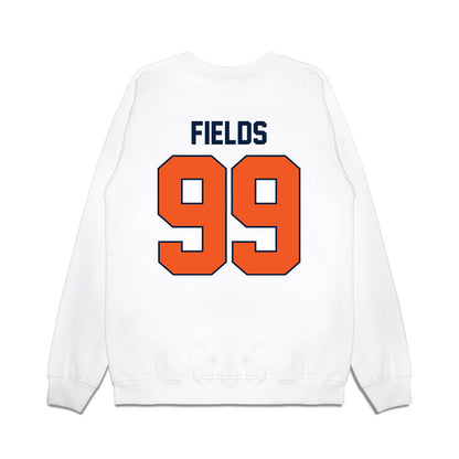 UTEP - NCAA Football : Elijah Fields - Vintage Miners Premium Crewneck Sweatshirt-1