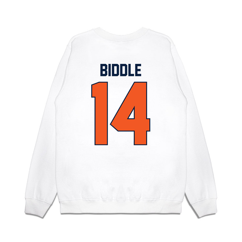 UTEP - NCAA Football : Chace Biddle - Vintage Miners Premium Crewneck Sweatshirt-1