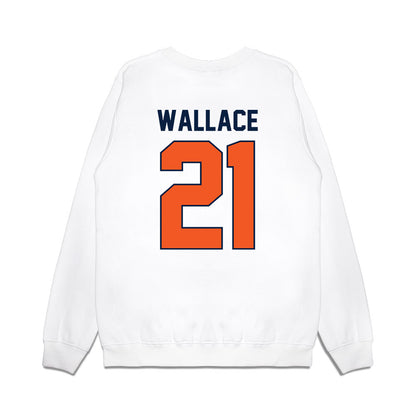 UTEP - NCAA Football : Joshua Wallace - Vintage Miners Premium Crewneck Sweatshirt-1
