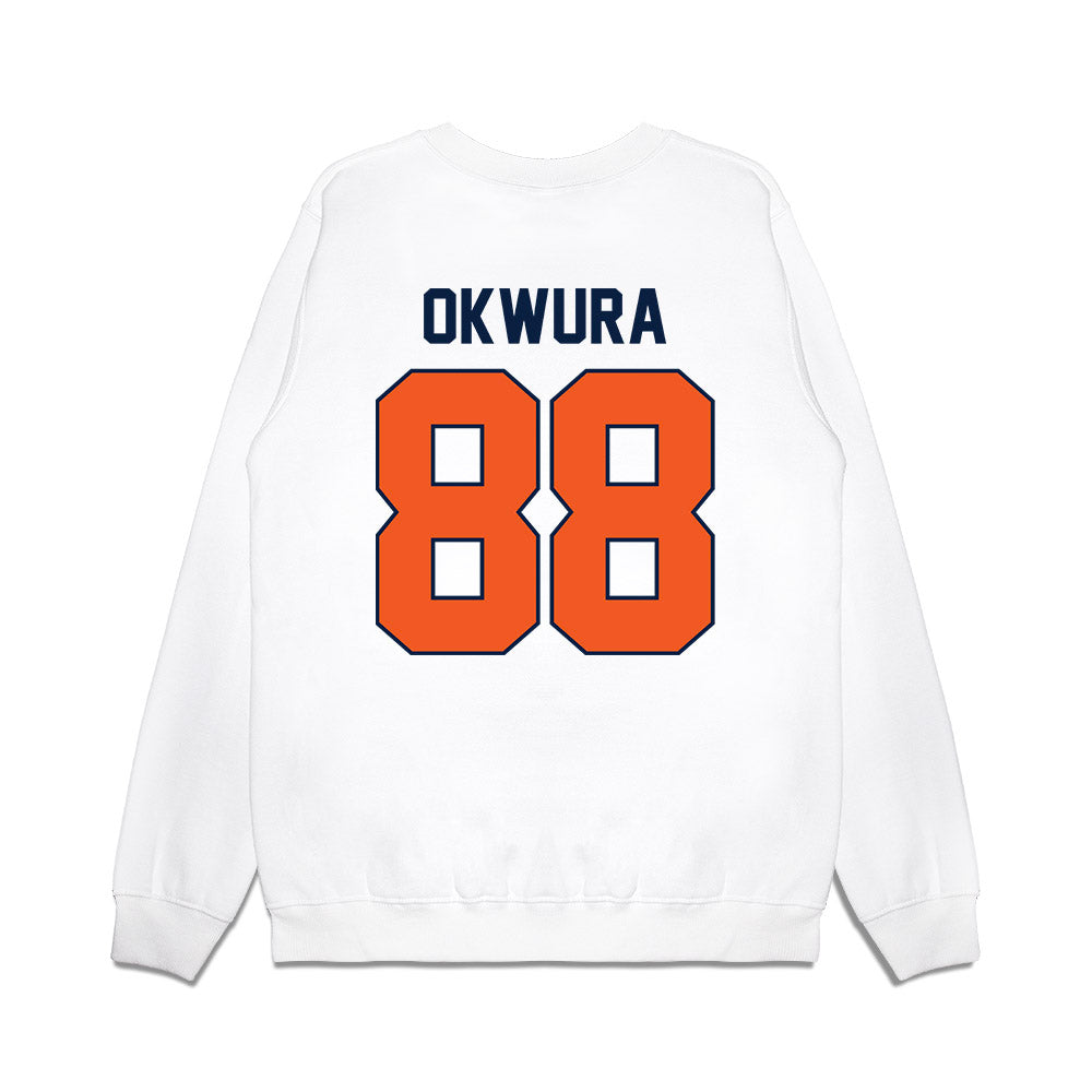 UTEP - NCAA Football : Benedict Okwura - Vintage Miners Premium Crewneck Sweatshirt-1