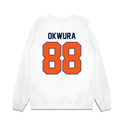 UTEP - NCAA Football : Benedict Okwura - Vintage Miners Premium Crewneck Sweatshirt-1