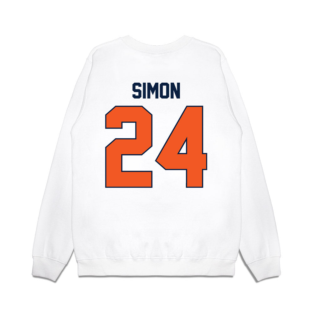 UTEP - NCAA Football : CJ Simon - Vintage Miners Premium Crewneck Sweatshirt-1