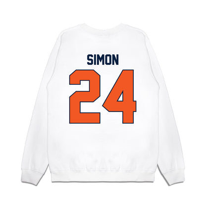 UTEP - NCAA Football : CJ Simon - Vintage Miners Premium Crewneck Sweatshirt-1