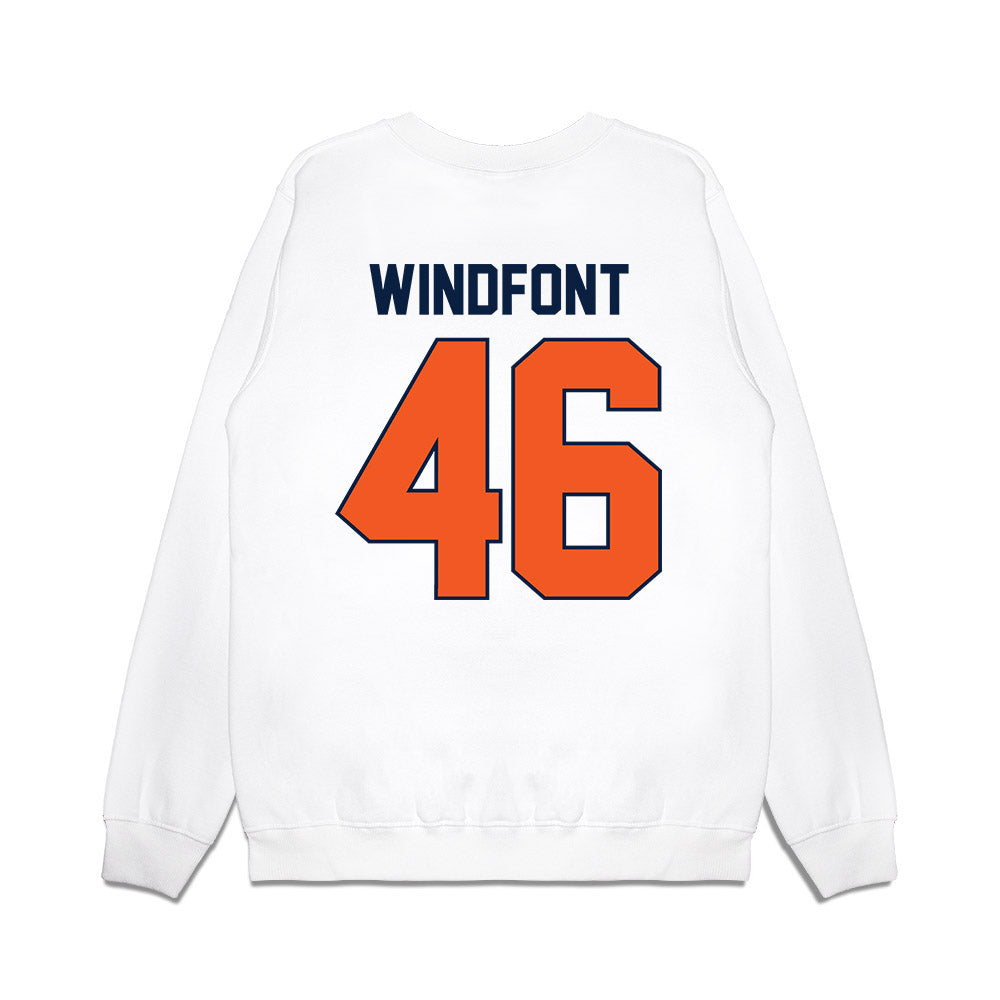 UTEP - NCAA Football : Copelin Windfont - Vintage Miners Premium Crewneck Sweatshirt-1