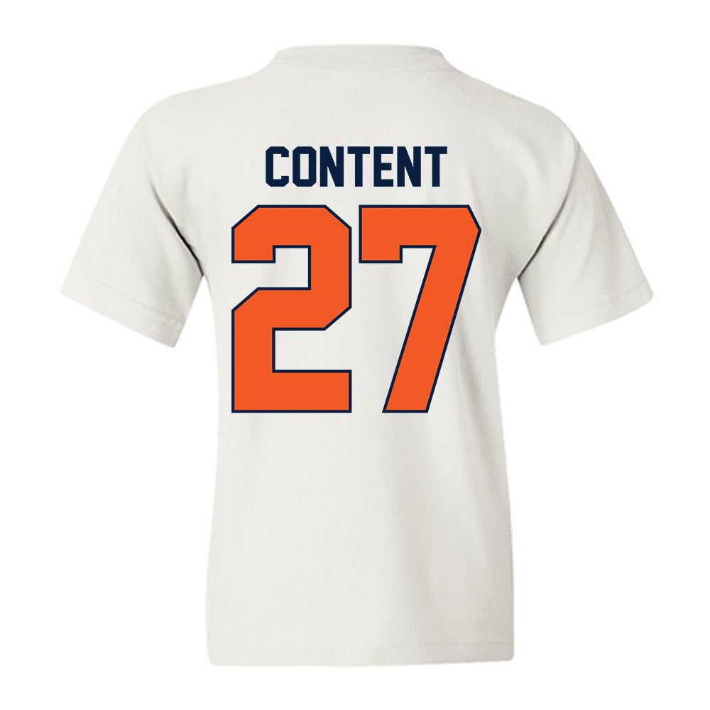 UTEP - NCAA Football : Justin Content - Vintage Miners Youth T-Shirt-1