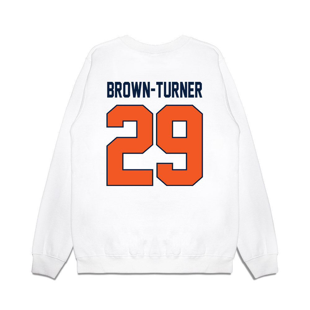 UTEP - NCAA Football : Dylan Brown-Turner - Vintage Miners Premium Crewneck Sweatshirt-1