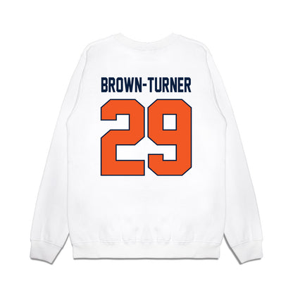 UTEP - NCAA Football : Dylan Brown-Turner - Vintage Miners Premium Crewneck Sweatshirt-1