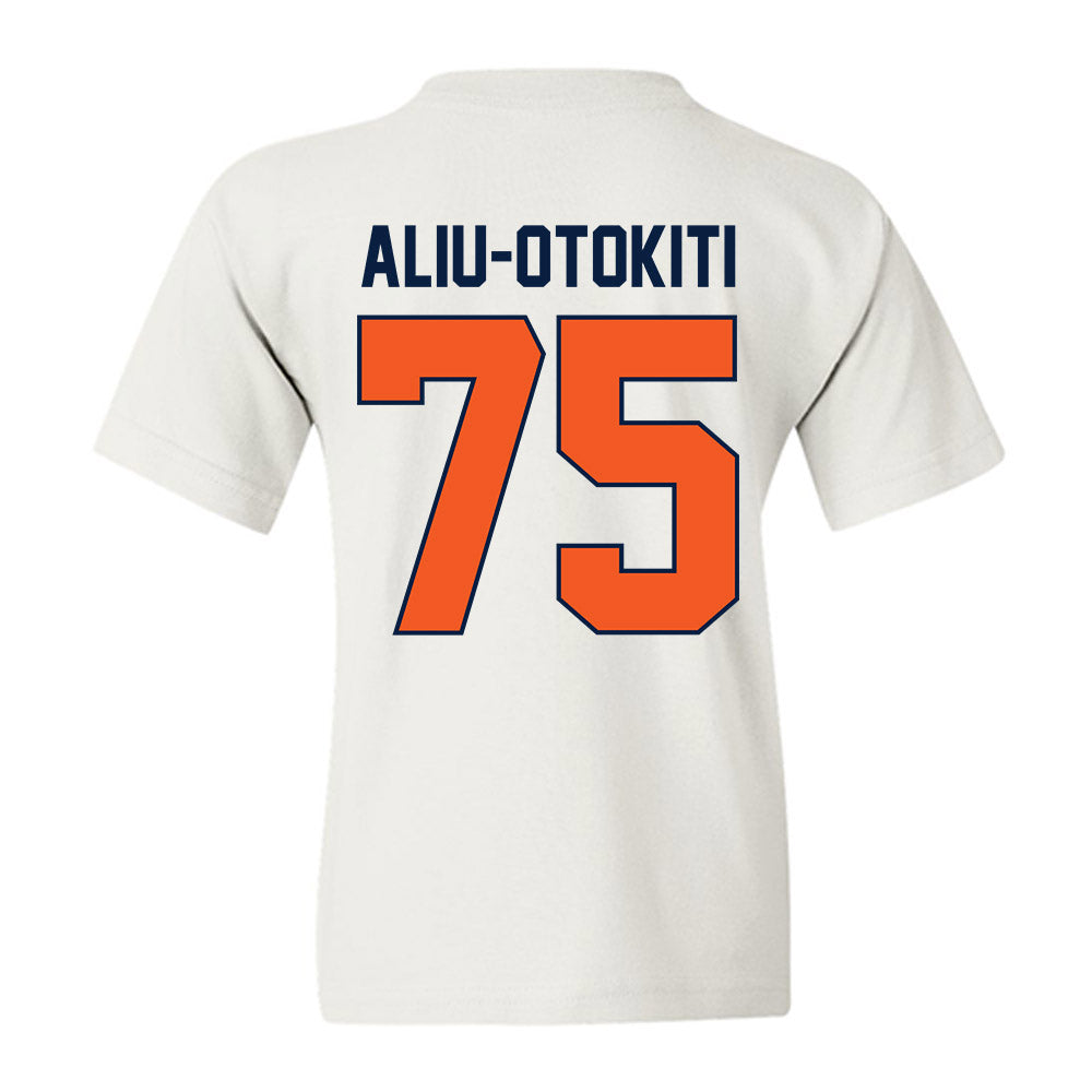 UTEP - NCAA Football : Omoruyi Aliu-Otokiti - Vintage Miners Youth T-Shirt-1