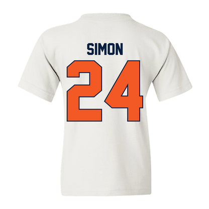 UTEP - NCAA Football : CJ Simon - Vintage Miners Youth T-Shirt-1