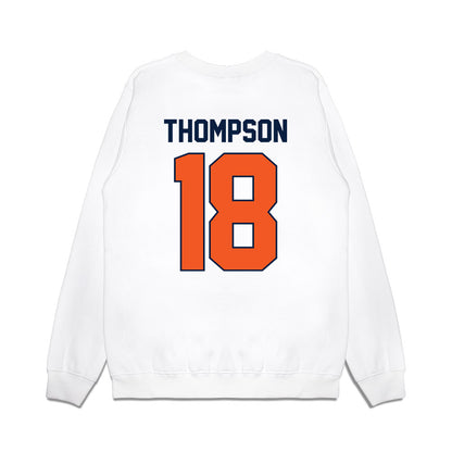 UTEP - NCAA Football : Decorian Thompson - Vintage Miners Premium Crewneck Sweatshirt-1