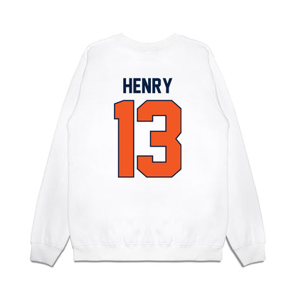 UTEP - NCAA Football : Nikolas Henry - Vintage Miners Premium Crewneck Sweatshirt-1