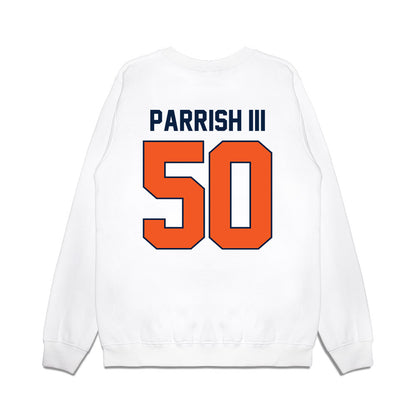 UTEP - NCAA Football : Leander Parrish III - Vintage Miners Premium Crewneck Sweatshirt-1