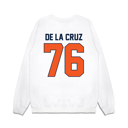 UTEP - NCAA Football : Diego De La Cruz - Vintage Miners Premium Crewneck Sweatshirt-1