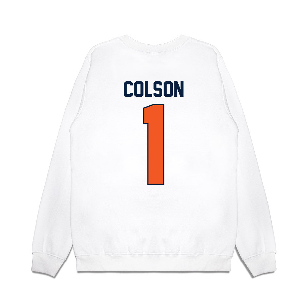 UTEP - NCAA Football : Elliott Colson - Vintage Miners Premium Crewneck Sweatshirt-1