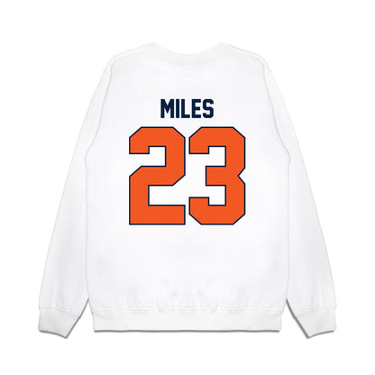 UTEP - NCAA Football : Kaleb Miles - Vintage Miners Premium Crewneck Sweatshirt-1