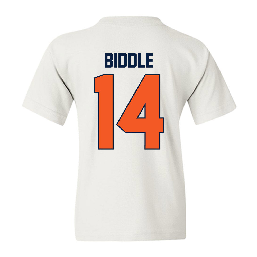 UTEP - NCAA Football : Chace Biddle - Vintage Miners Youth T-Shirt-1