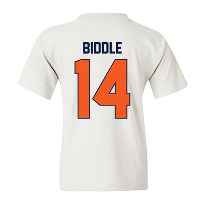 UTEP - NCAA Football : Chace Biddle - Vintage Miners Youth T-Shirt-1