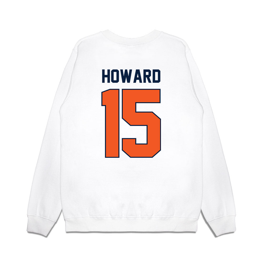 UTEP - NCAA Football : Donavan Howard - Vintage Miners Premium Crewneck Sweatshirt-1