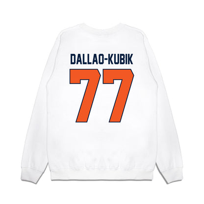 UTEP - NCAA Football : Wesley Dallao-Kubik - Vintage Miners Premium Crewneck Sweatshirt-1