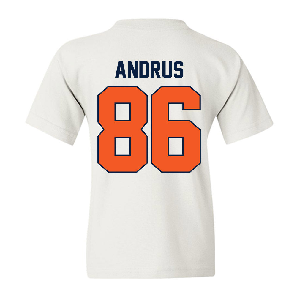 UTEP - NCAA Football : Jordan Andrus - Vintage Miners Youth T-Shirt-1