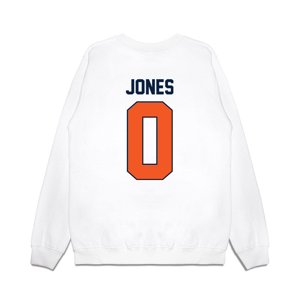 UTEP - NCAA Football : Tavorus Jones - Vintage Miners Premium Crewneck Sweatshirt-1