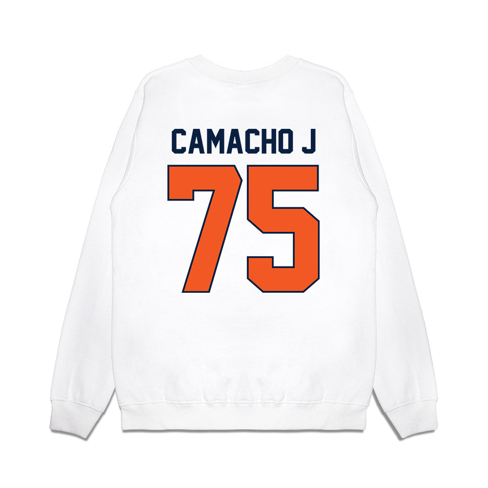 UTEP - NCAA Football : Juan Camacho J - Vintage Miners Premium Crewneck Sweatshirt-1
