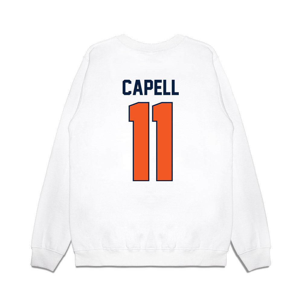 UTEP - NCAA Football : Royal Capell - Vintage Miners Premium Crewneck Sweatshirt-1