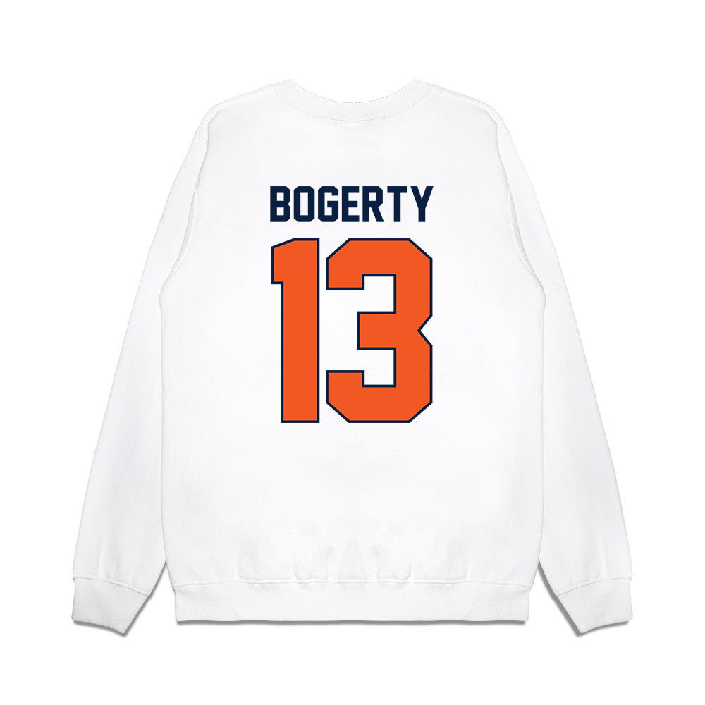 UTEP - NCAA Football : Isaiah Bogerty - Vintage Miners Premium Crewneck Sweatshirt-1