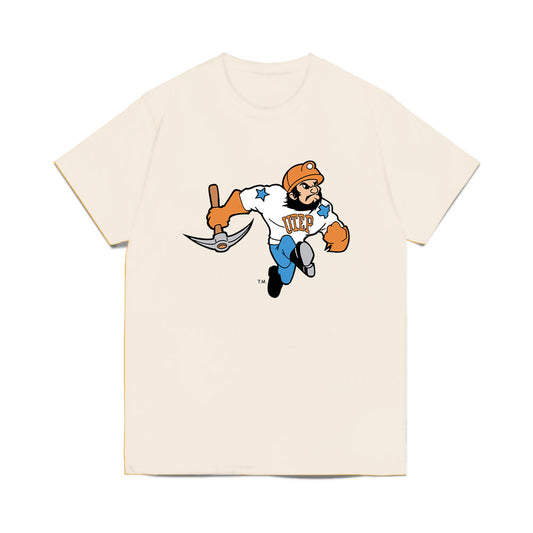 UTEP - NCAA Football : Justin Content - Vintage Miners Comfort Colors T-Shirt-0