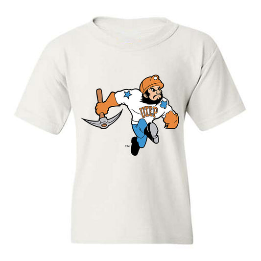 UTEP - NCAA Football : Chance Bell - Vintage Miners Youth T-Shirt-0