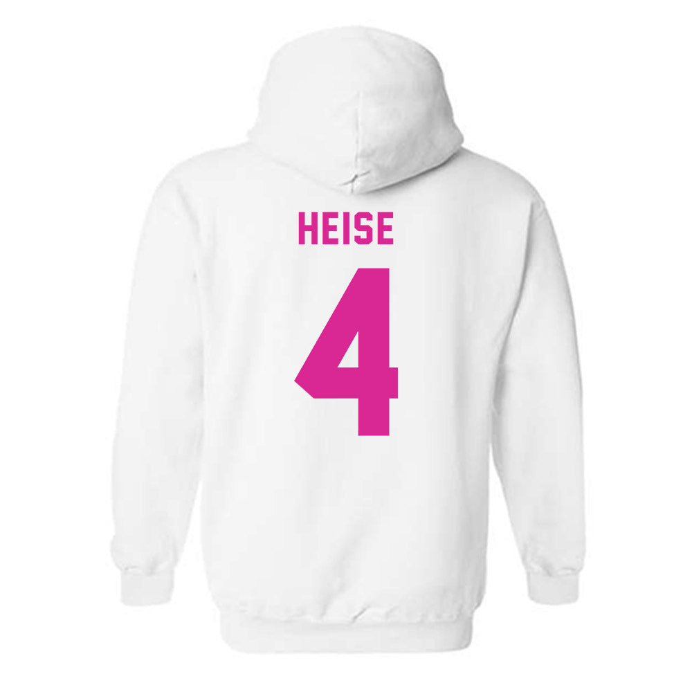 St. Bonaventure - NCAA Women's Basketball : Mallory Heise - BCA Classic Shersey Hooded Sweatshirt-1
