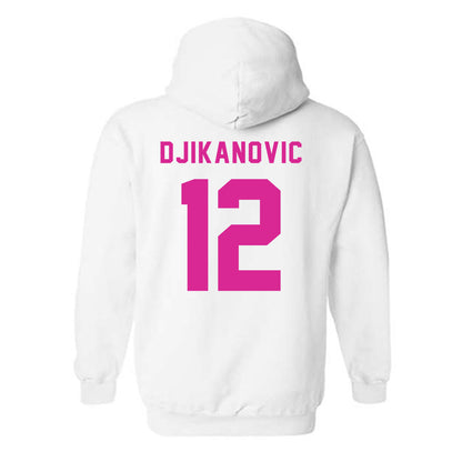St. Bonaventure - NCAA Women's Basketball : Ivona Djikanovic - BCA Classic Shersey Hooded Sweatshirt-1
