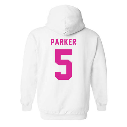 St. Bonaventure - NCAA Women's Basketball : Aaliyah Parker - BCA Classic Shersey Hooded Sweatshirt-1