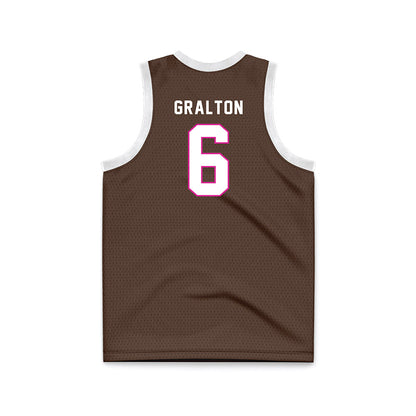 St. Bonaventure - NCAA Women's Basketball : Lola Gralton - BCA Basketball Jersey-1