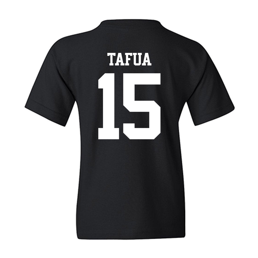 Texas A&M - NCAA Football : Caleb Tafua - Statement Youth T-Shirt-1