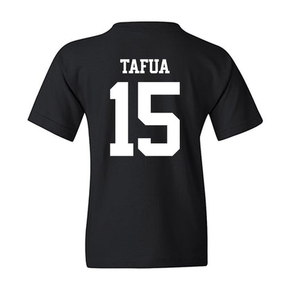 Texas A&M - NCAA Football : Caleb Tafua - Statement Youth T-Shirt-1