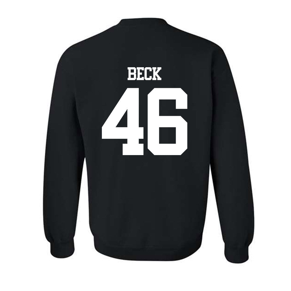 Texas A&M - NCAA Football : Qui Beck - Statement Crewneck Sweatshirt-1