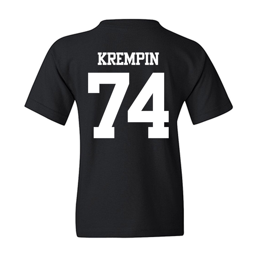 Texas A&M - NCAA Football : Zaden Krempin - Statement Youth T-Shirt-1